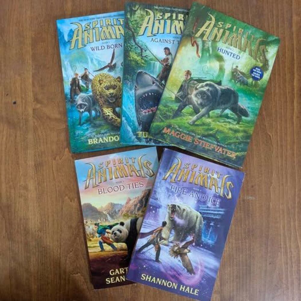 5 Spirit Animals Series Books